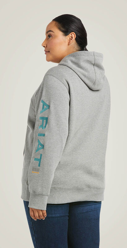 Rebar Graphic Hoodie Back Plus